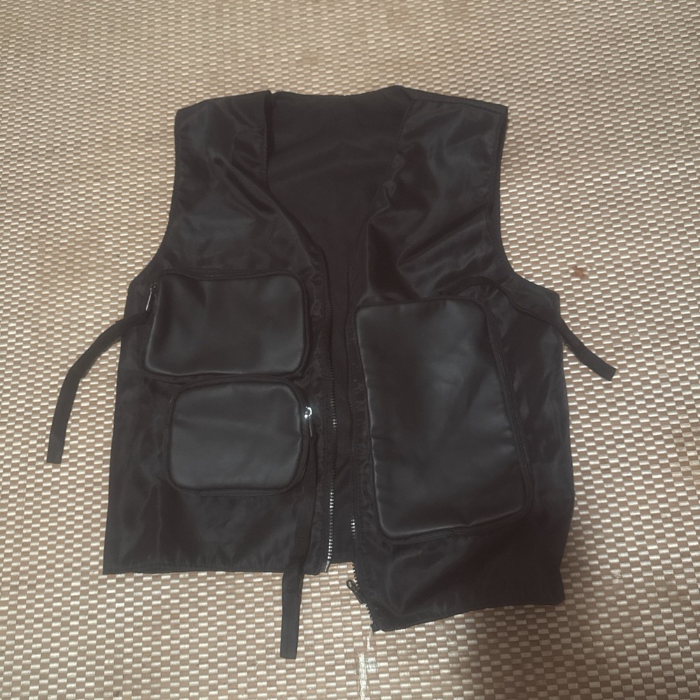 Black Utility Vest